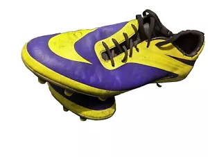 Nike Hypervenom Phantom Phatal FG Football Boots Size uk 7 Phelon Yellow Purple - Picture 1 of 13