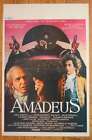 AMADEUS Milos Forman Mozart oryginalny belgijski plakat filmowy '84