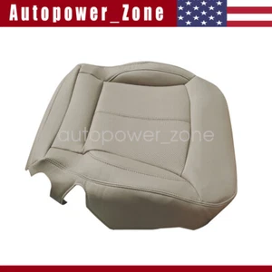 Front Driver Side Bottom PERF Leather Tan Seat Cover For 2010-13 Buick LaCrosse - Picture 1 of 7