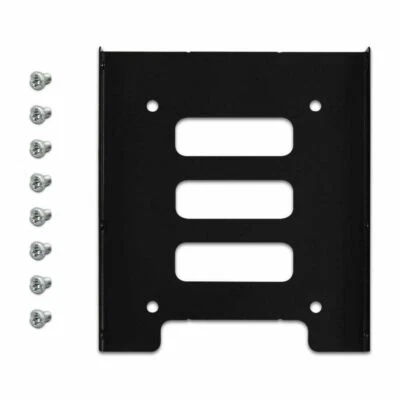 1X 2.5" to 3.5" Bay SSD Metal Hard Drive HDD Mounting Bracket Adapter Dock Tray - Image 1 of 4