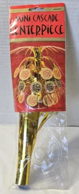 Mini Centro de Mesa en Cascada Año Nuevo Chino Asiático "Buenos Deseos" 8.5" Amscan 678071 Foto 1 de 4