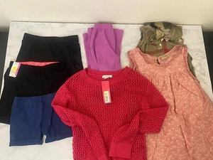 Xhilaration Carters BCG I Love Next Dresses And Tops Girls Sz S Lot Of 7 Q - Picture 1 of 7