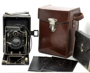 ZEISS IKON MAXIMAR 207/3 6x9 cm Klappplattenkamera Carl Zeiss Tessar 4,5/10,5 - Bild 1 von 10