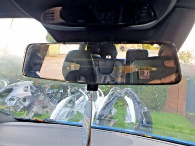 Volvo V40 Interior Rear View Mirror Manual Dim Frameless 2012 - 2019 31468057 - Image 1 of 4