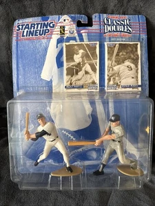 1997 KENNER STARTING LINEUP MICKEY MANTLE ROGER MARIS MLB CLASSIC DOUBLES NEW - Picture 1 of 6