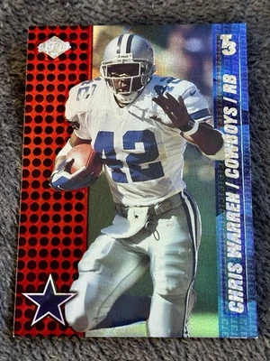 2000 Collector's Edge Chris Warren Holo Red SSP #50/50 1/1 Dallas Cowboys RARE - Image 1 of 2