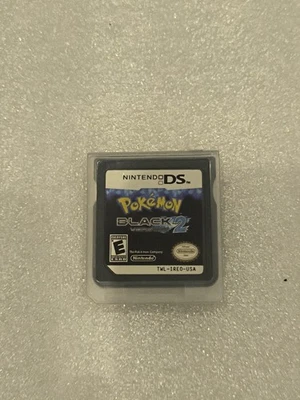 Pokémon Black Version 2 Nintendo DS/3DS Cartouche Uniquement Version US - Photo 1/4