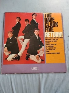 The Dave Clark Five – The Dave Clark Five Return! Vinyl Record Album - Imagen 1 de 6