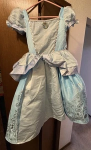 GIRLS DISNEY PRINCESS CINDERELLA HALLOWEEN COSTUME SIZE 4-6 - Picture 1 of 10