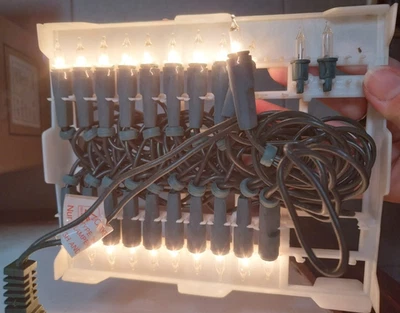 XMAS KING Serie Lineare 20 Pisellini bianco Presepe uso interno Moranduzzo