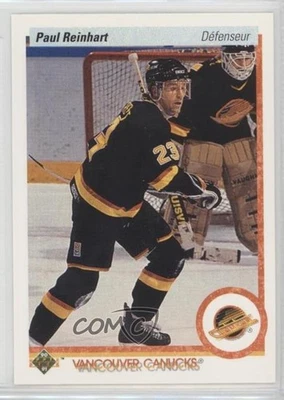 1990-91 Upper Deck French Paul Reinhart #110 - Image 1 of 2
