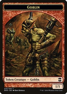 4x Goblin Token - Eternal Masters - NM - SPARROW MAGIC mtg - Picture 1 of 1