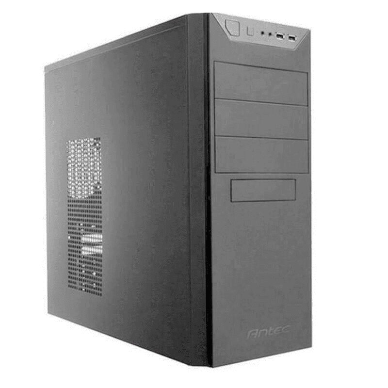 Antec VSK4500 ATX Business Office Case with true 500w PSU. 3x 5.25' ODD, 3.5'... — 第 1/1 张图片