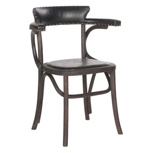 Mercer Collection Kenny Arm Chair, Antique Black - Picture 1 of 6