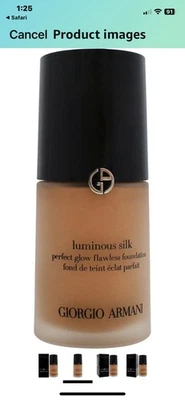 Giorgio Armani LUMINOUS SILK Perfect Glow Foundation  #6.5 1oz / 30ml *NEW* - Image 1 of 2
