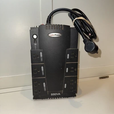 CyberPower 550VA Uninterruptible Power Supply UPS Surge Protector-SS894 - Image 1 of 4