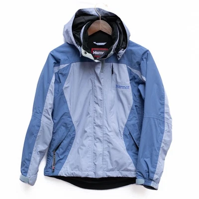 Chaqueta impermeable Marmot cremallera completa para mujer XS Petite senderismo esquí nieve con capucha Foto 1 de 4
