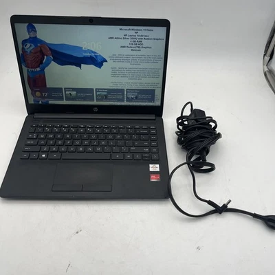 Portátil HP 14-DK1XXX Laptop AMD Athlon Silver 3050u 4 GB RAM 120 GB SSD Win 11 Foto 1 de 4