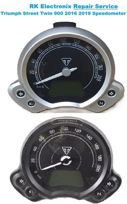 Triumph Street Twin 900 2016 2019 Speedometer clock Repair Service - Image 1 of 2