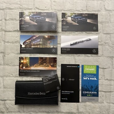 Mercedes-Benz Clase E 2018 sedán manual del propietario (E300 E400 4Matic, E43 E63 AMG) Foto 1 de 4