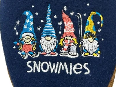 NUEVO CON ETIQUETAS Life is Good Mujer Talla 10M Polar SNOWMIES Zapatillas Azul Invierno Cálidas Foto 1 de 4