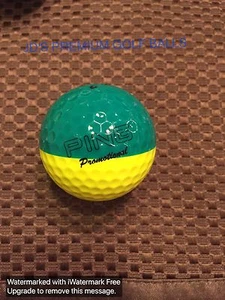 BOLA DE GOLF PING-VERDE/AMARILLO PING PROMOCIONAL PING EYE2#2.BOLA ERROR SIN LOGO.9/10 - Imagen 1 de 1