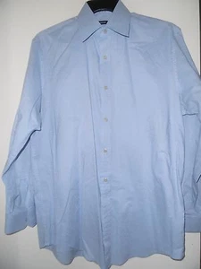 Camicia elegante uomo media Alfani blu manica lunga - - Foto 1 di 5