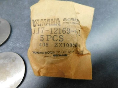 Yamaha XJ550 XJ650 XJ750 XS750 XS1100 2.30 Tappet Shim Adj Pad 1J7-12169-61 2330 Foto 1 de 4