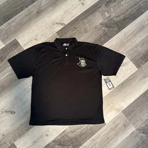 Neu mit Etikett Russell Athletic Herren UCF Knights schwarz XL (46-48) Poloshirt CB-B11 - Bild 1 von 5