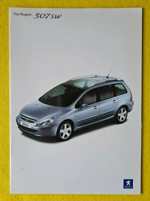 Peugeot 307 SW Station Wagon car brochure sales catalogue April 2004 MINT B - Image 1 of 4