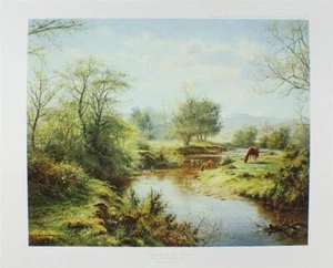 DRUCK / FRÜHLING IM NEUEN WALD / REX PRESTON / 45cm x 31cm / NEU / VON ROYALE - Bild 1 von 1