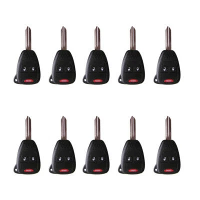 New Replacement for Dodge 2005-2012 Remote Key Fob 3B FCC# OHT692427AA (10 Pack) - Image 1 of 4