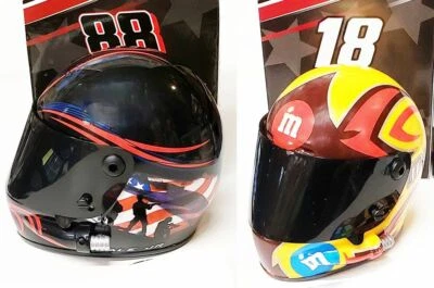DALE JR & KYLE BUSCH MINI REPLICA HELMET COMBO SPECIAL MINI  - Image 1 of 2