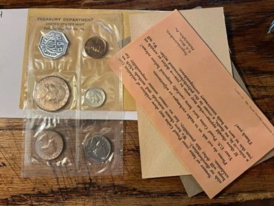 1961 U.S. Proof Set/Type B Reverse 25c/Toning/Silver/OGP #18364 - Image 1 of 4