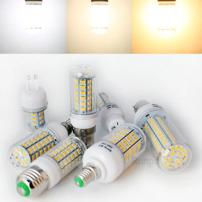 E27 E14 B22 G9 GU10 5-28W 5730 SMD LED Corn Light Bulb Lamp Warm Cool White - Image 1 of 4