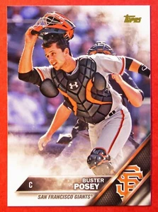 2016 Topps Buster Posey Reprint #BB-65 (2016 #300) Berger's Best (Giants) - Picture 1 of 2