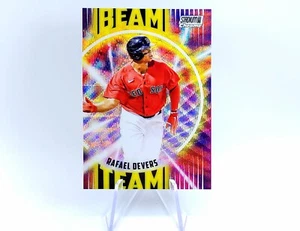 Rafael Devers 2022 Stadium Club rifrattore onda cromata SP Boston Red Sox Topps - Foto 1 di 13