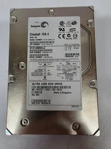 Seagate 3.5" U320 SCSI Drive 146GB Cheetah 15K.4 ST3146854LC - Picture 1 of 4