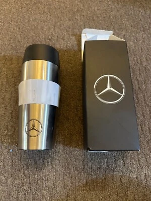 Emsa Mercedes-Benz Hot/ Cold Thermal Cup 0.36L No Leaks 360degree Sipping - Image 1 of 4