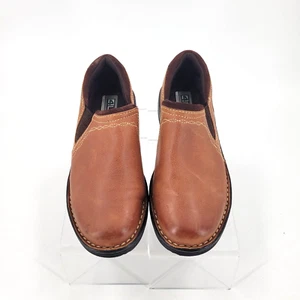 Ariat Loden 4LR Womens 7 B Brown Leather Casual Loafers Slip On Shoes Workwear - Picture 1 of 10