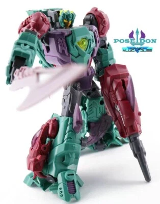 TFC Toys Poseidon P-02 P02 Overbite Cyberjaw Piranacon ActionFigure New in Stock - Image 1 of 4
