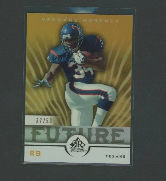 2005 Upper Deck Reflections Gold /50 Vernand Morency #278 Rookie NM-MT - Image 1 of 1