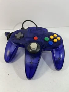 Official N64 OEM Controller +GameCube Style Joystick Grape Funtastic Nintendo 64 - Picture 1 of 12