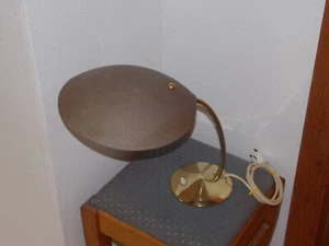Leclaire Schäfer Tischlampe, Cobra Design, aus den 50 - 60 er Jahren, selten! - Bild 1 von 4