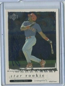 1998 Upper Deck Fernando Tatis Hand Signed Rookie Card #270 RC Texas Rangers - Picture 1 of 1