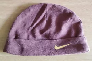 Brown with Gold Swoosh - Nike Hat - 3-6 months - Picture 1 of 5
