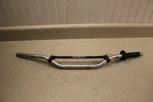 Renthal 7/8'' Handlebars Offroad Silver Bend CR Low 790-02-SI-01-185 0076 D29 - Picture 1 of 13