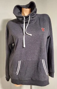 J AMERICA Sweatshirt Sz XXL Women Cotton Blend Fleece Gray White Pockets MN NWT - Picture 1 of 6