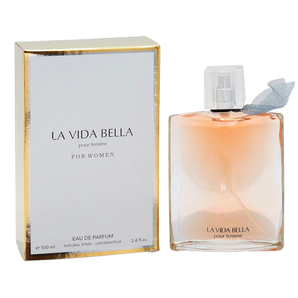 LA VIDA BELLA PERFUME PARA MUJER EAU DE PARFUM SPRAY PARA 3,4 OZ / 100 ml Foto 1 de 4