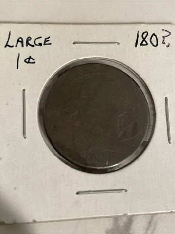 1801 draped bust large cent Cover